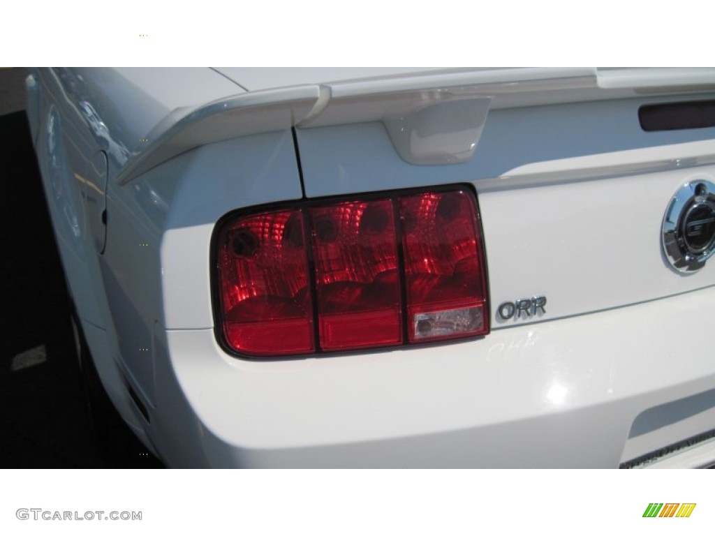 2008 Mustang GT/CS California Special Convertible - Performance White / Charcoal Black/Dove photo #15