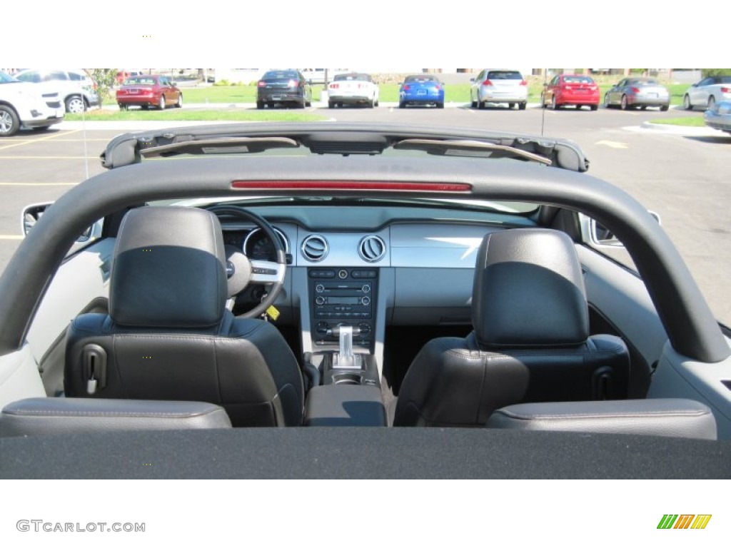2008 Mustang GT/CS California Special Convertible - Performance White / Charcoal Black/Dove photo #16