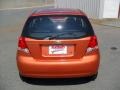 2006 Spicy Orange Chevrolet Aveo LS Hatchback  photo #3