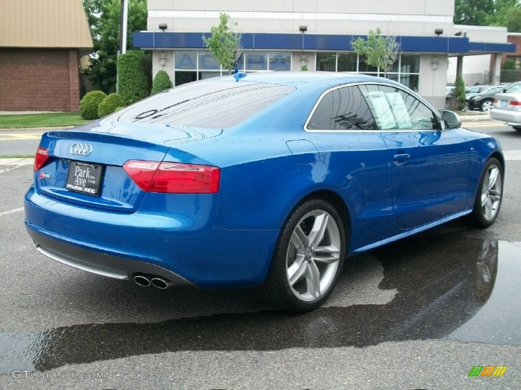 Sprint Blue Pearl Effect 2009 Audi S5 4.2 quattro Exterior Photo #51264182