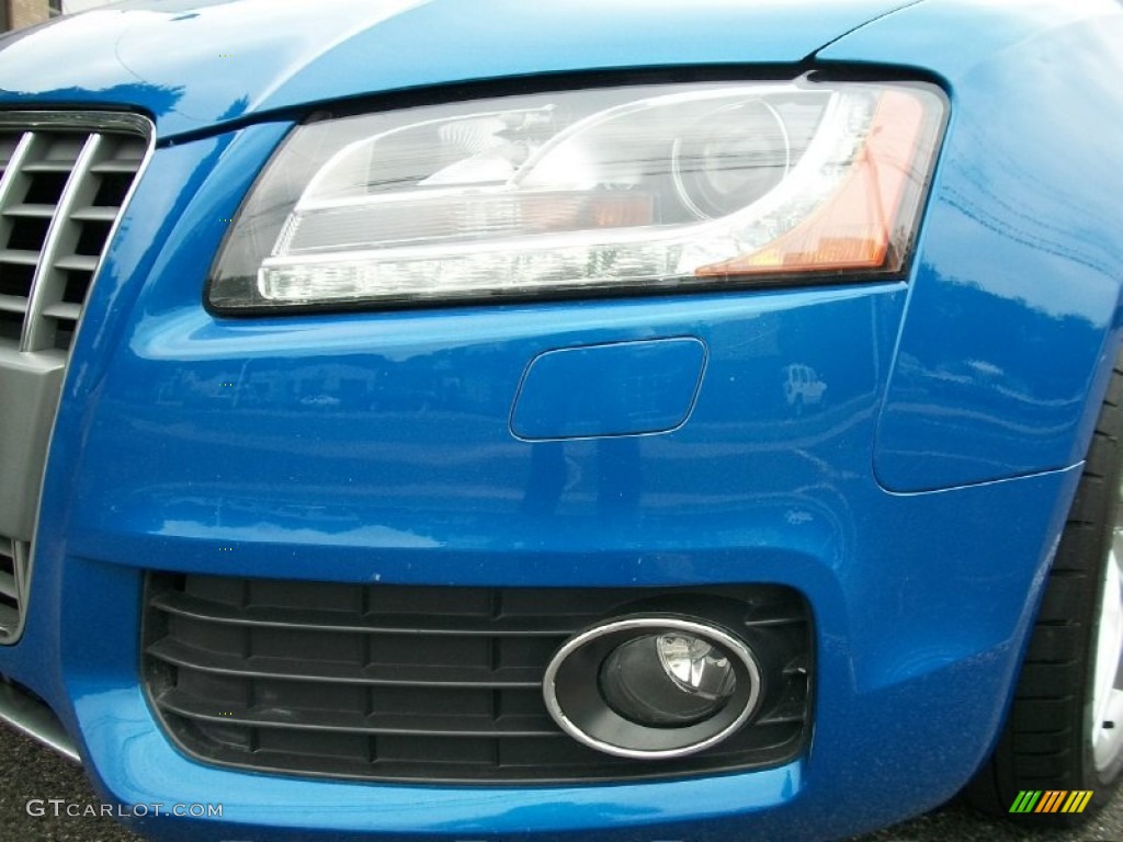 2009 S5 4.2 quattro - Sprint Blue Pearl Effect / Pearl Silver Silk Nappa Leather photo #29