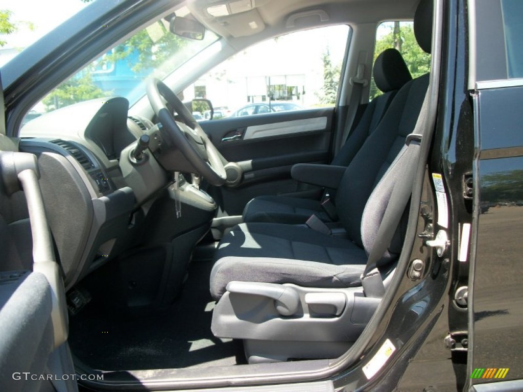 2010 CR-V LX AWD - Crystal Black Pearl / Black photo #11
