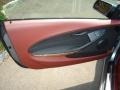 2007 BMW 6 Series Chateau Red Interior Door Panel Photo