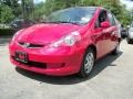 2008 Milano Red Honda Fit Hatchback  photo #4