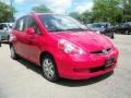 2008 Milano Red Honda Fit Hatchback  photo #6