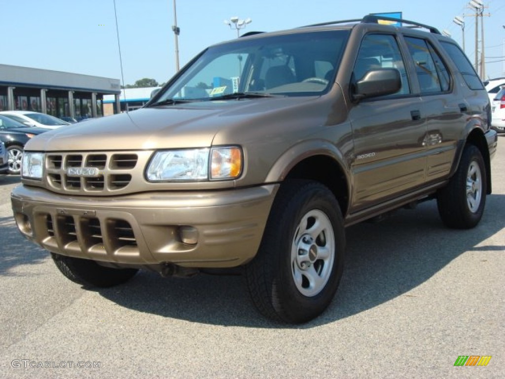 Star Gold Metallic 2002 Isuzu Rodeo S Exterior Photo #51266084