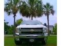 Summit White - Silverado 3500HD LT Crew Cab 4x4 Dually Photo No. 3
