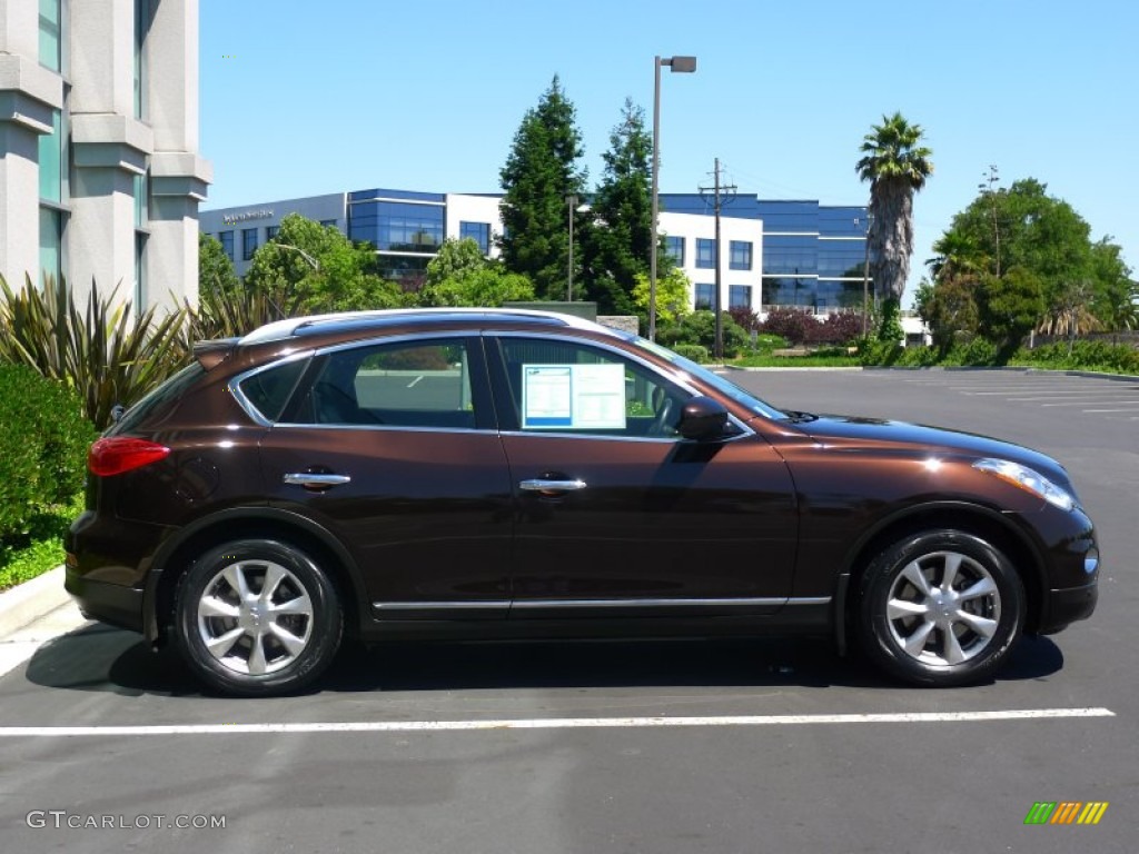 Dark Currant Red 2008 Infiniti EX 35 Journey AWD Exterior Photo #51268139