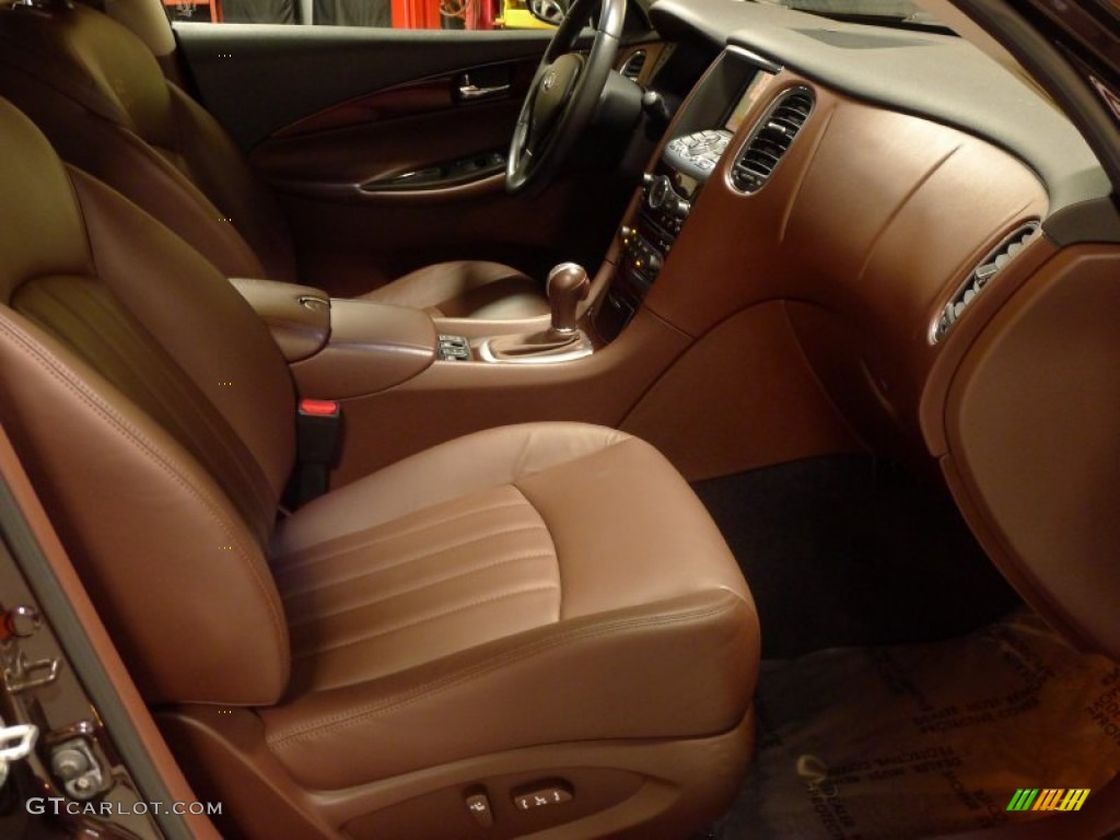 Chestnut Interior 2008 Infiniti EX 35 Journey AWD Photo #51268256