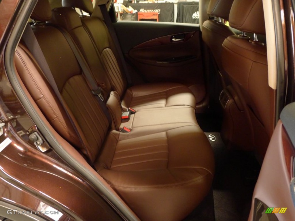 Chestnut Interior 2008 Infiniti EX 35 Journey AWD Photo #51268313