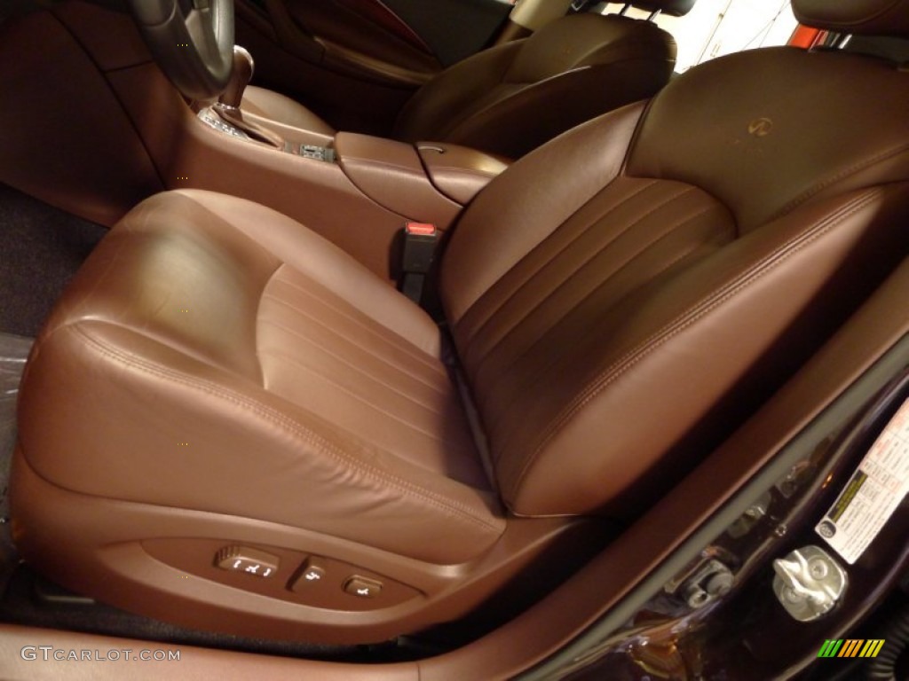 Chestnut Interior 2008 Infiniti EX 35 Journey AWD Photo #51268343