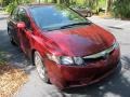 2010 Tango Red Pearl Honda Civic LX Sedan  photo #1