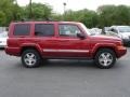 2010 Inferno Red Crystal Pearl Jeep Commander Sport 4x4  photo #7
