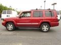 2010 Inferno Red Crystal Pearl Jeep Commander Sport 4x4  photo #9