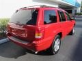 2001 Flame Red Jeep Grand Cherokee Limited 4x4  photo #3