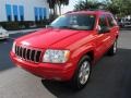 Flame Red 2001 Jeep Grand Cherokee Limited 4x4 Exterior