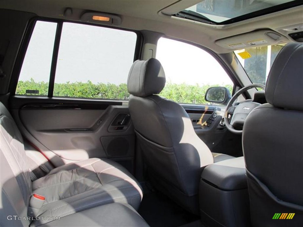 2001 Grand Cherokee Limited 4x4 - Flame Red / Sandstone photo #14