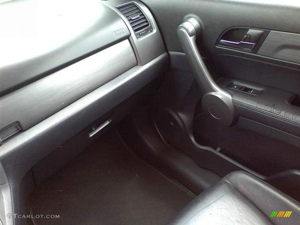 2008 CR-V EX-L 4WD - Nighthawk Black Pearl / Black photo #11