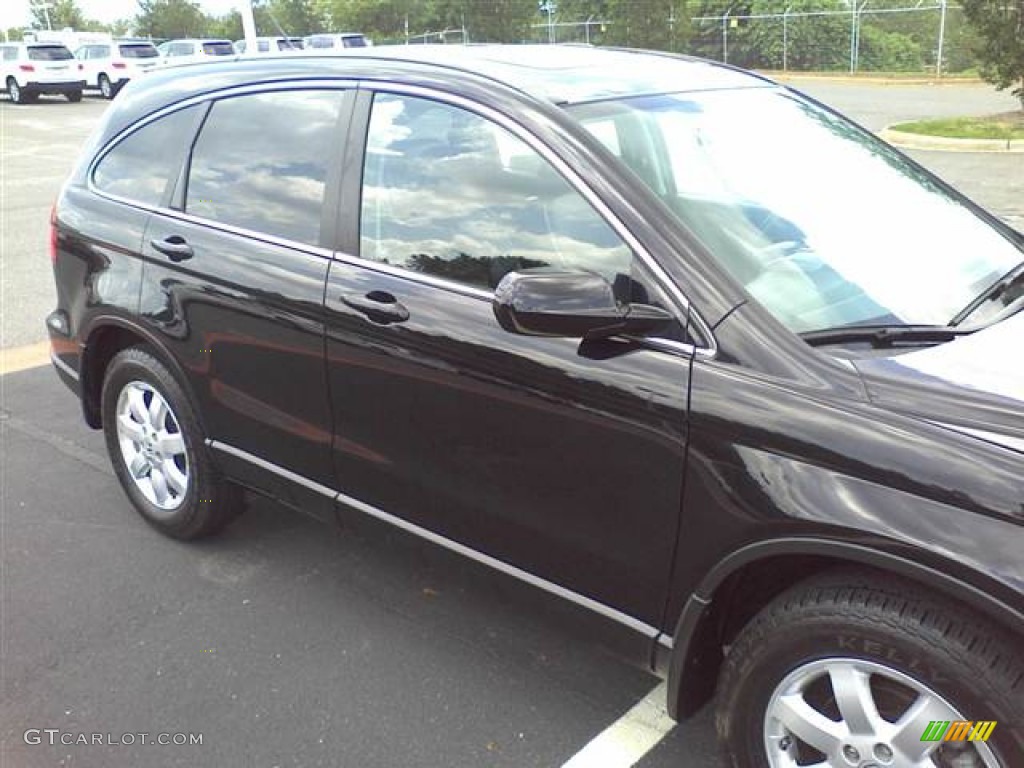 2008 CR-V EX-L 4WD - Nighthawk Black Pearl / Black photo #21