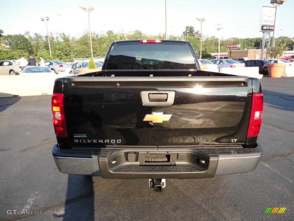 2011 Silverado 1500 LT Extended Cab 4x4 - Black / Ebony photo #6