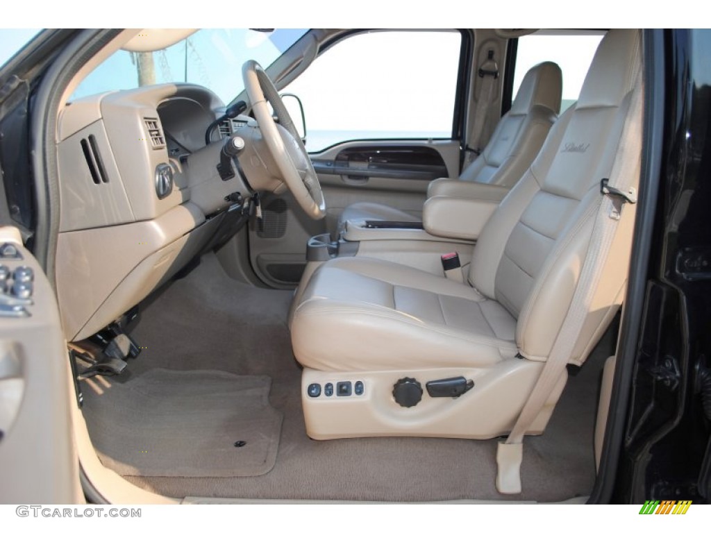 Medium Parchment Interior 2003 Ford Excursion Limited 4x4 Photo #51271514