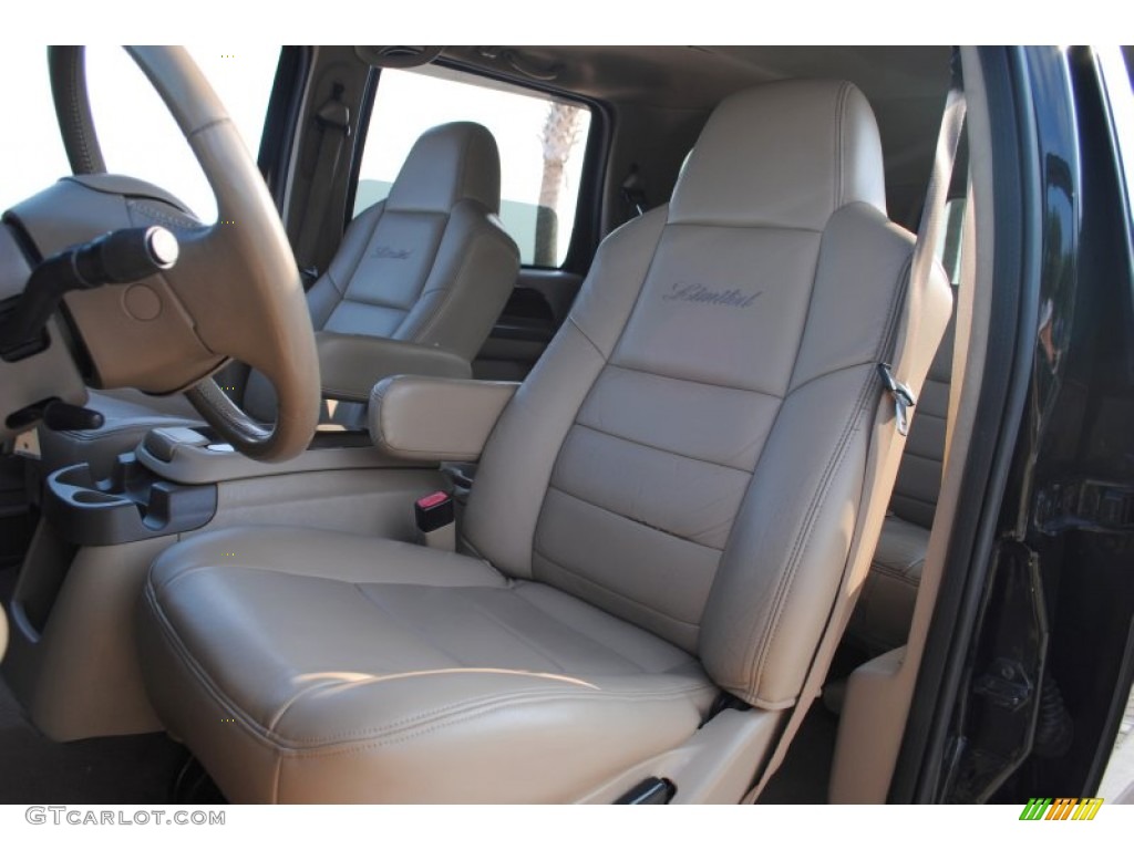 Medium Parchment Interior 2003 Ford Excursion Limited 4x4 Photo #51271526