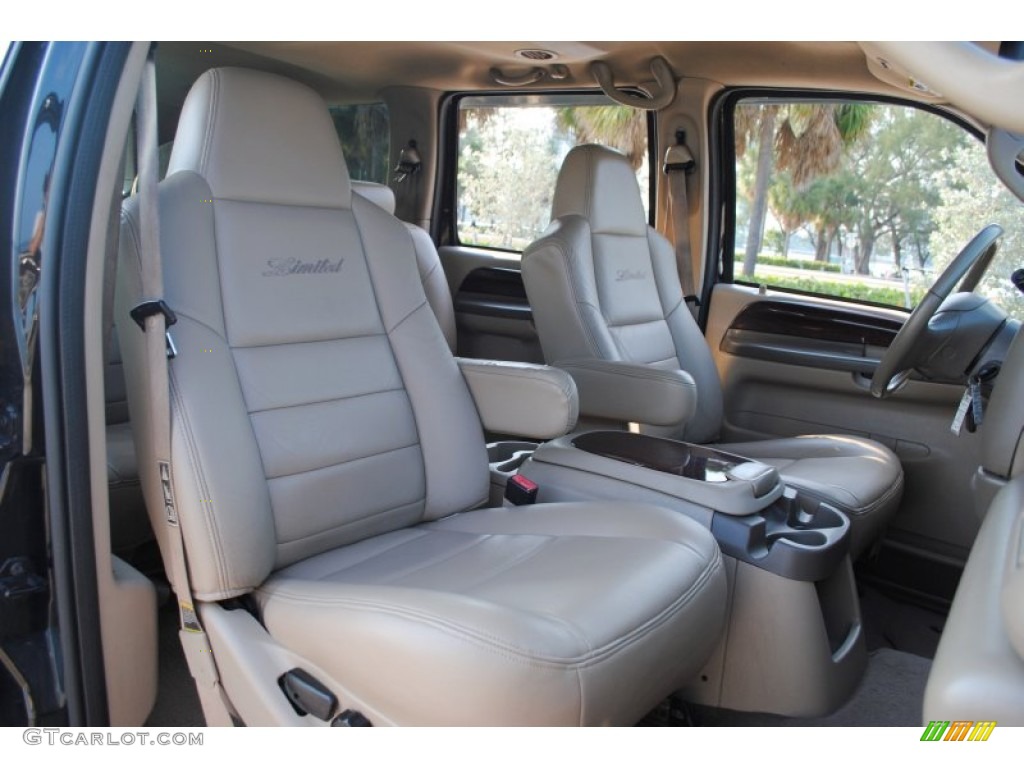 Medium Parchment Interior 2003 Ford Excursion Limited 4x4 Photo #51271532