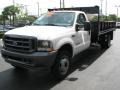 Oxford White - F550 Super Duty XL Regular Cab Stake Truck Photo No. 5