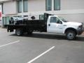 Oxford White - F550 Super Duty XL Regular Cab Stake Truck Photo No. 12