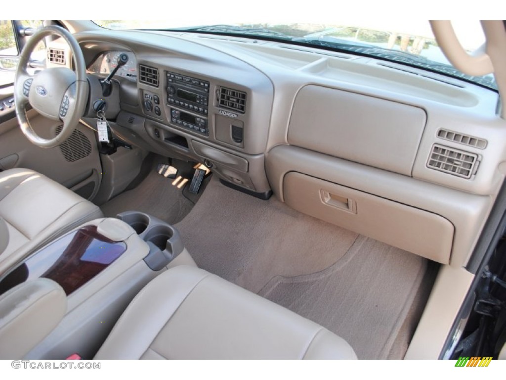 Medium Parchment Interior 2003 Ford Excursion Limited 4x4 Photo #51271610