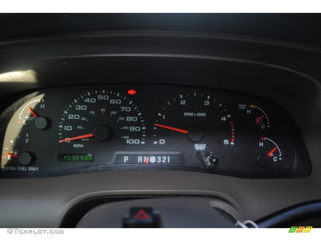 2003 Ford Excursion Limited 4x4 Gauges Photo #51271718