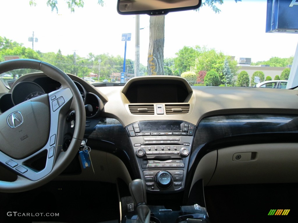 2009 Acura MDX Technology Parchment Dashboard Photo #51271832