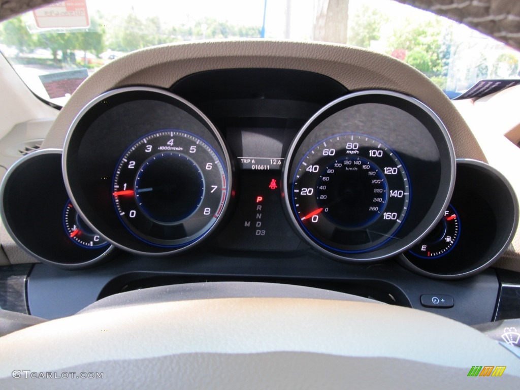 2009 Acura MDX Technology Gauges Photo #51271847