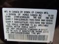 2009 Acura MDX Technology Info Tag