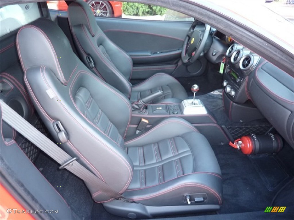 Black Interior 2008 Ferrari F430 Coupe Photo #51272779