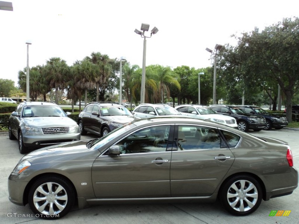 Umbria Gray Metallic 2007 Infiniti M 35 Sedan Exterior Photo #51272908