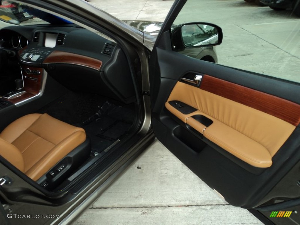 Bourbon Interior 2007 Infiniti M 35 Sedan Photo #51273040