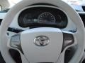 Light Gray Steering Wheel Photo for 2011 Toyota Sienna #51273250