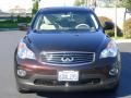 2008 Dark Currant Red Infiniti EX 35 Journey AWD  photo #2