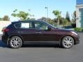 2008 Dark Currant Red Infiniti EX 35 Journey AWD  photo #3