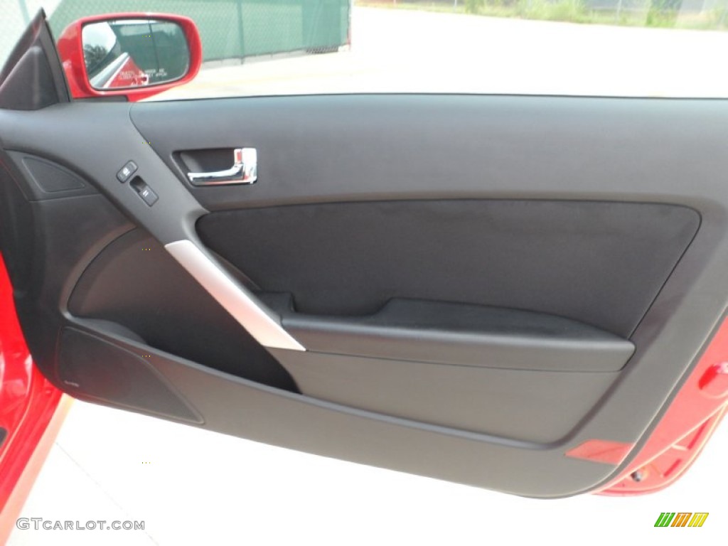 2010 Hyundai Genesis Coupe 2.0T Black Door Panel Photo #51274096