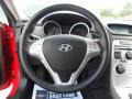 Black 2010 Hyundai Genesis Coupe 2.0T Steering Wheel