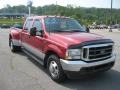 2002 Toreador Red Metallic Ford F350 Super Duty XLT Crew Cab Dually  photo #4