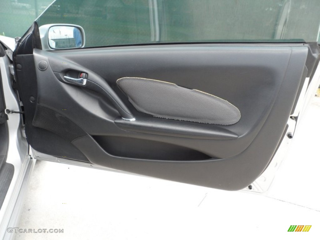 2003 Toyota Celica GT Black/Silver Door Panel Photo #51274720