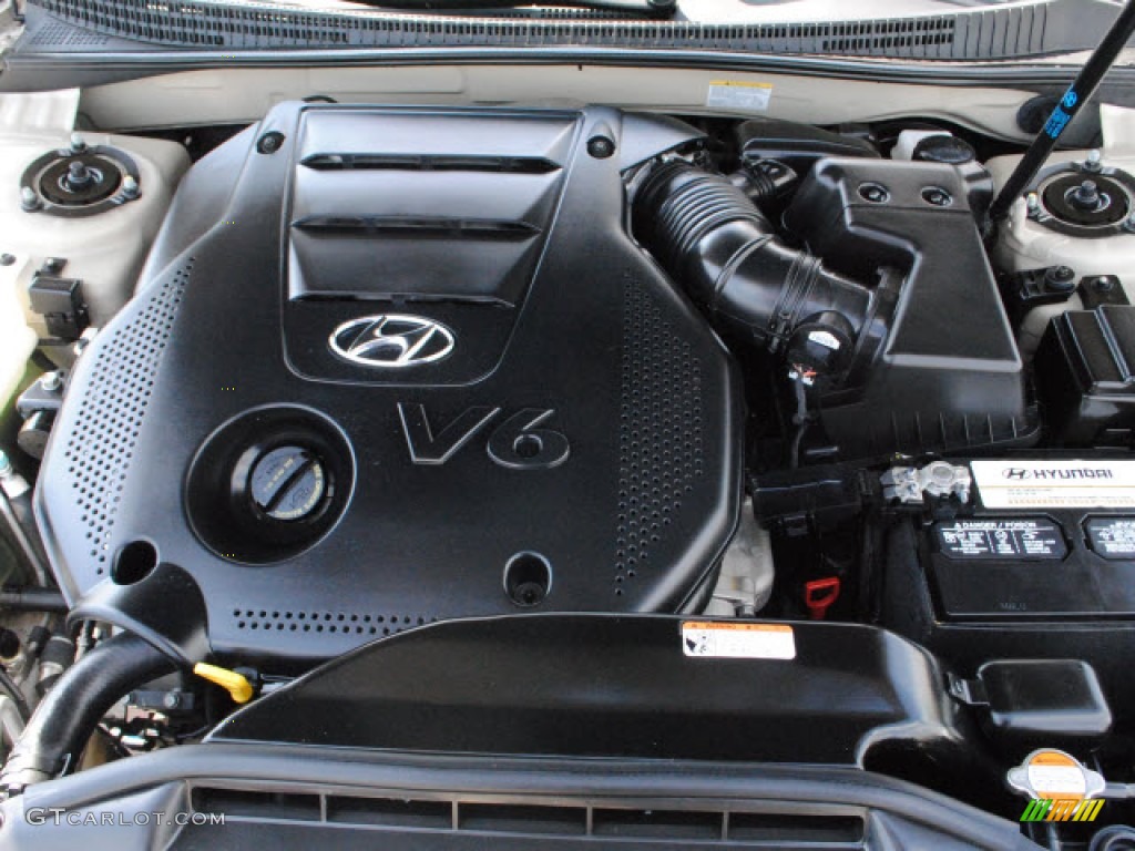 2009 Hyundai Azera Limited 3.8 Liter DOHC 24-Valve CVVT V6 Engine Photo #51274801