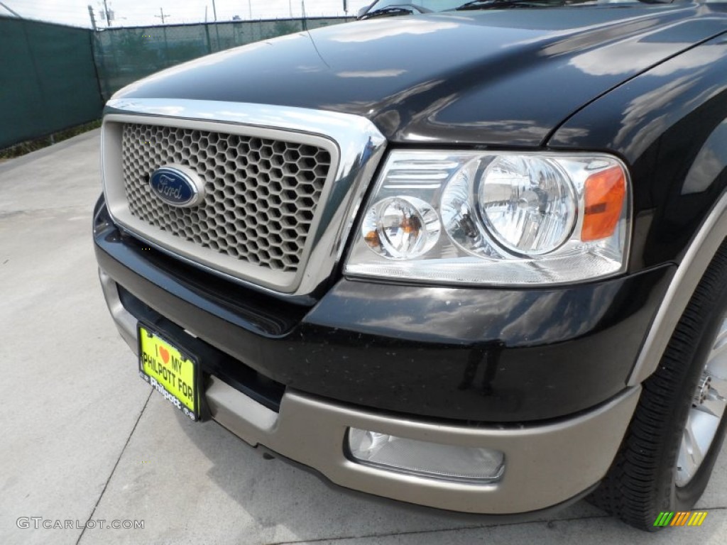 2004 F150 Lariat SuperCab - Black / Tan photo #12