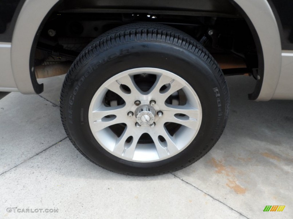 2004 F150 Lariat SuperCab - Black / Tan photo #15