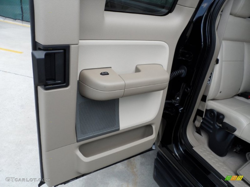 2004 F150 Lariat SuperCab - Black / Tan photo #37