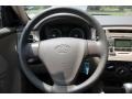 2009 Kia Rio Beige Interior Steering Wheel Photo