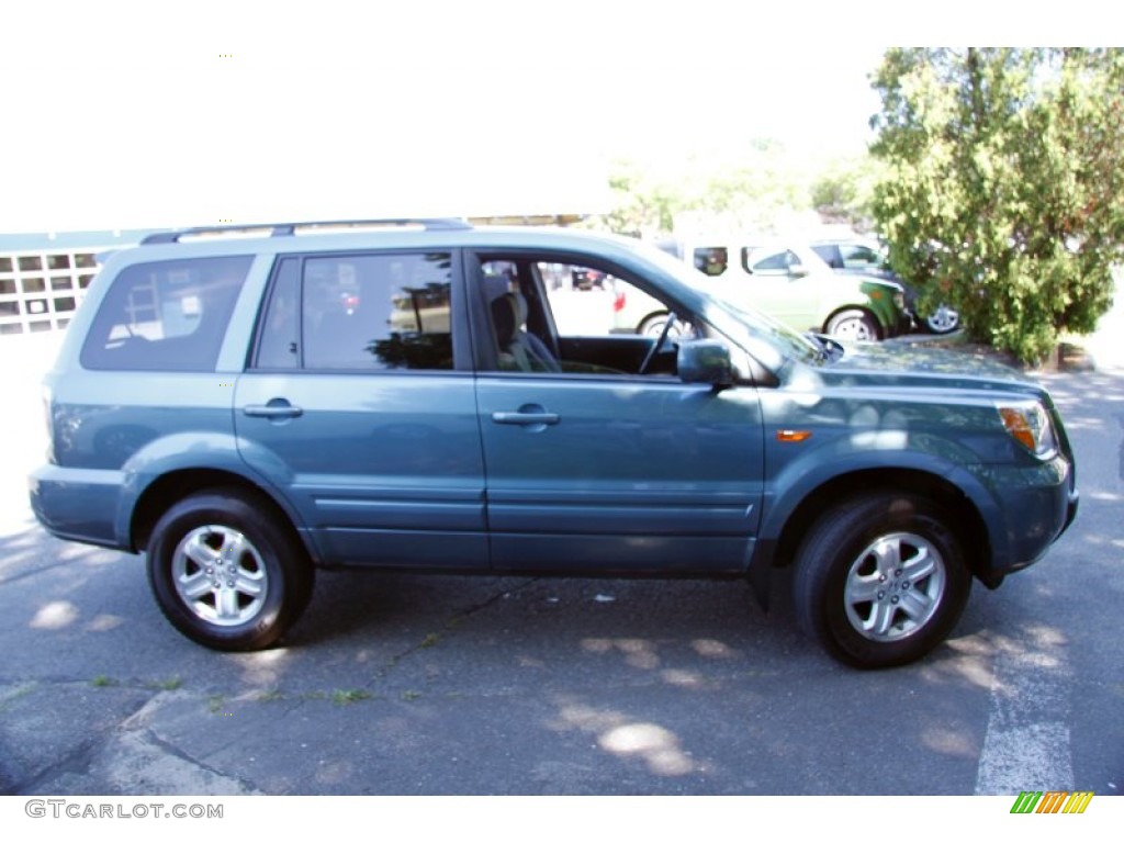 2008 Pilot Value Package 4WD - Steel Blue Metallic / Gray photo #4